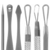 komedoonilusikate komplekt,vistrike eemaldaja,mustpeade eemaldamine,näopuhastuse tööriistad,vistrike pigistamine,komedoonide eemaldamine