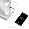 Suur Hollywoodi stiilis LED Meigipeegel Soulima 80x62 cm