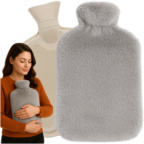 suur plüüsist kattega soojenduskott xxl (3,5 l)